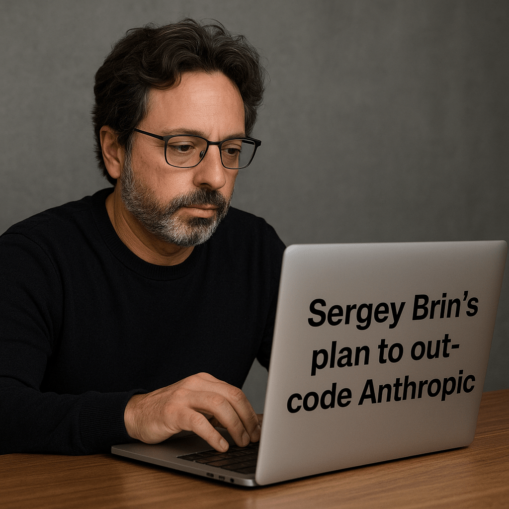 🧑💻 Sergey Brin's plan to out-code Anthropic