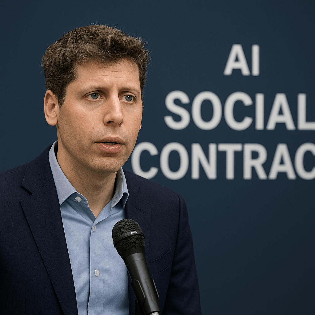 🔮 Sam Altman's new 'social contract' for AI