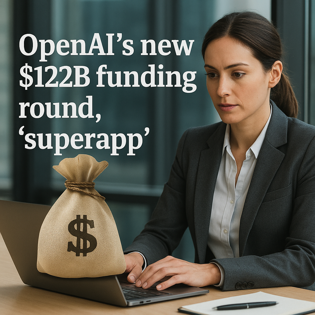 💰 OpenAI’s new $122B funding round, 'superapp'