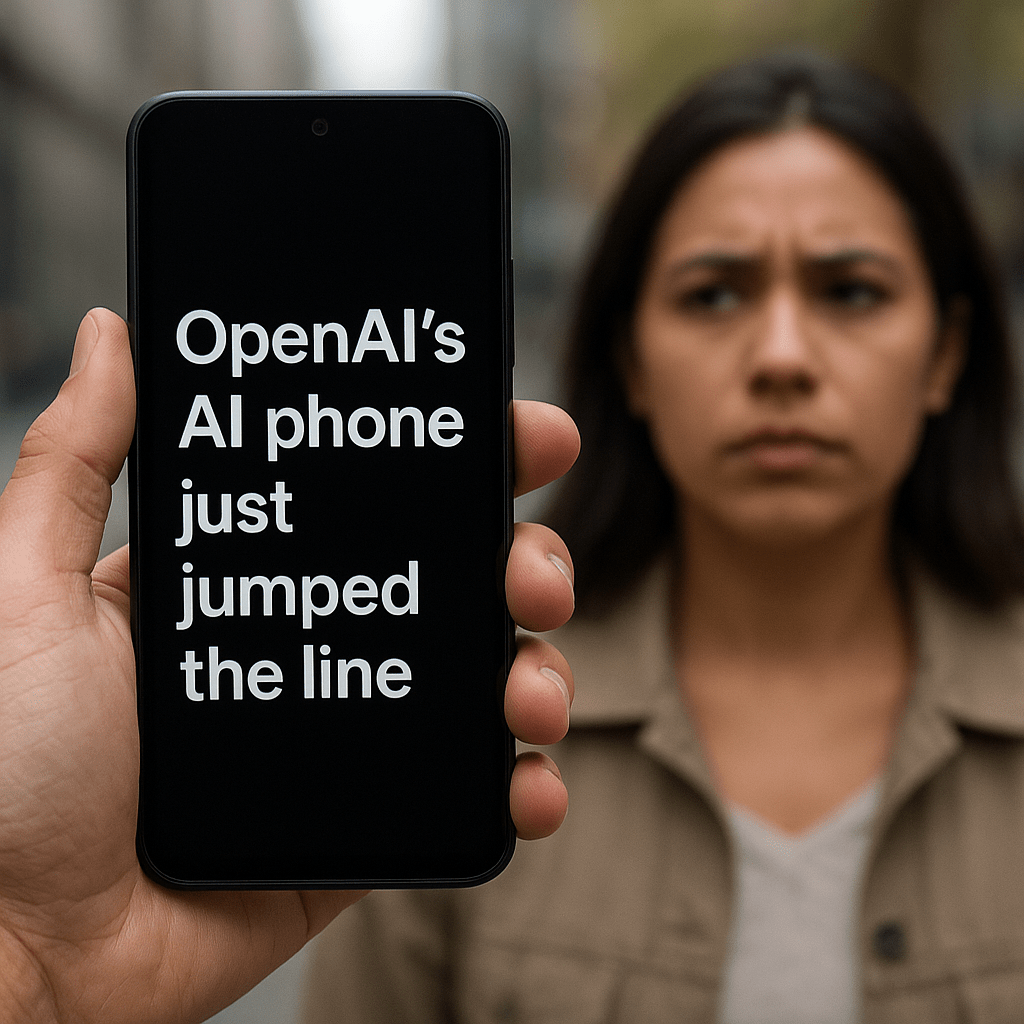 📱 OpenAI's AI phone just jumped the line