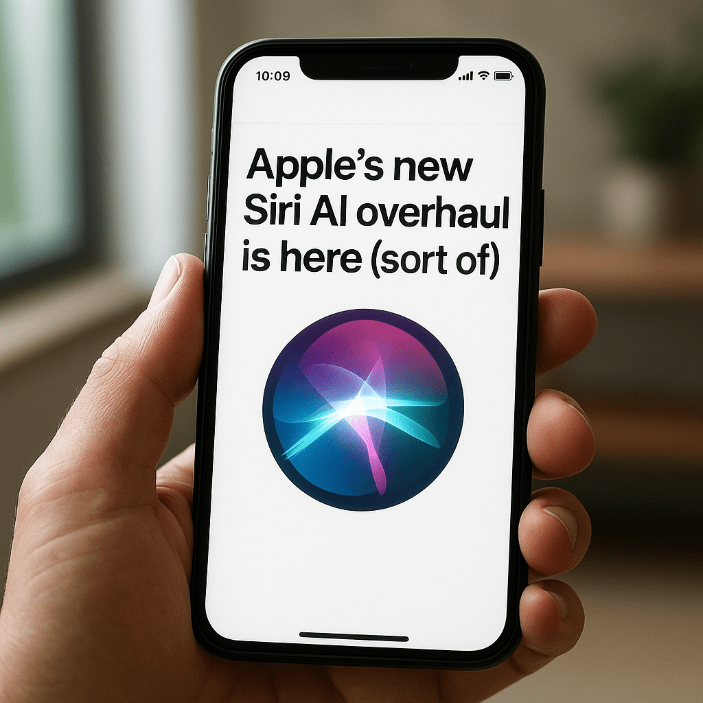 📱 Apple’s new Siri AI overhaul is here (sort of)