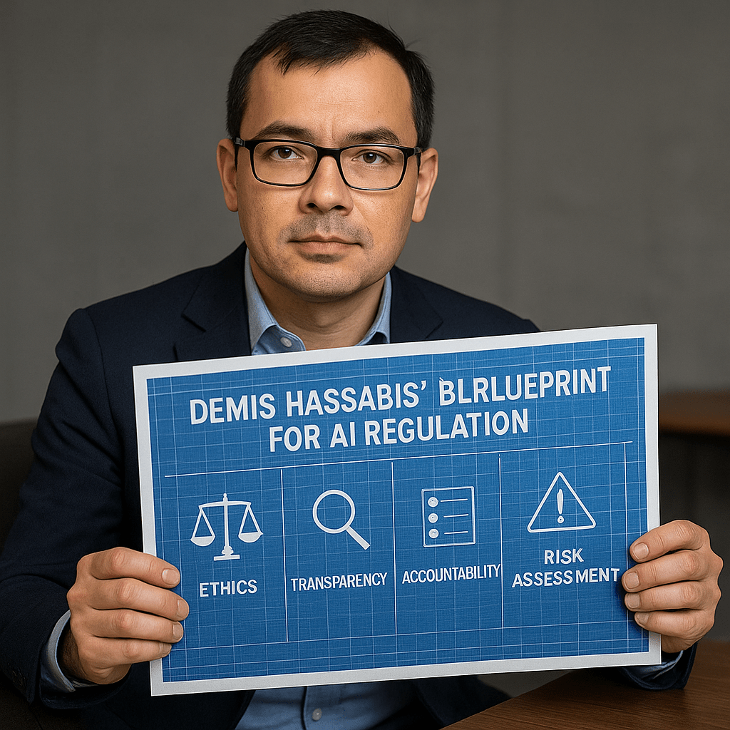 🗺️ Demis Hassabis' blueprint for AI regulation